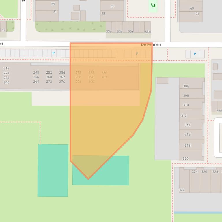 Kaart van postcodegebied 8918CN.