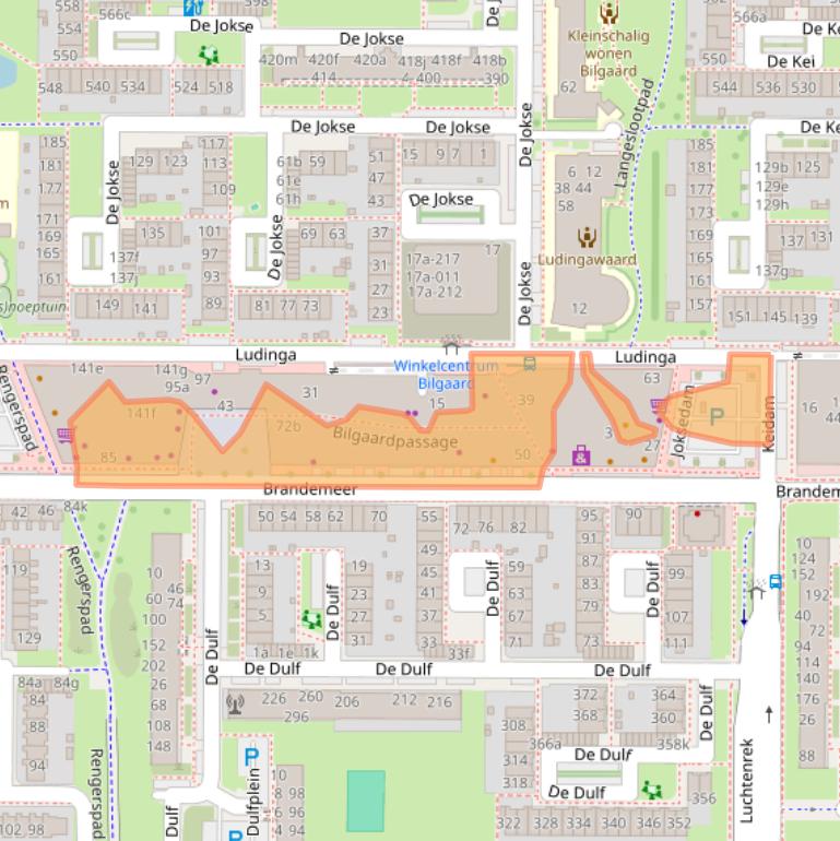Kaart van postcodegebied 8918HT.