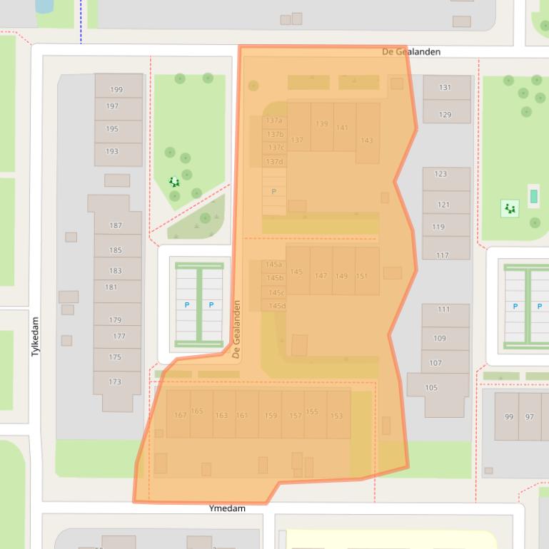 Kaart van postcodegebied 8918KE.