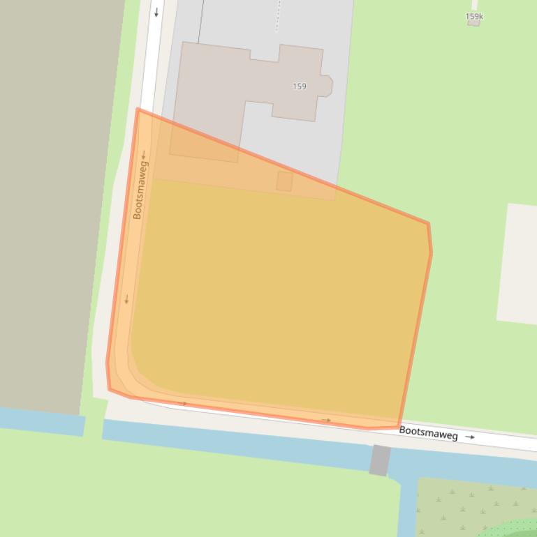 Kaart van postcodegebied 8919AZ.