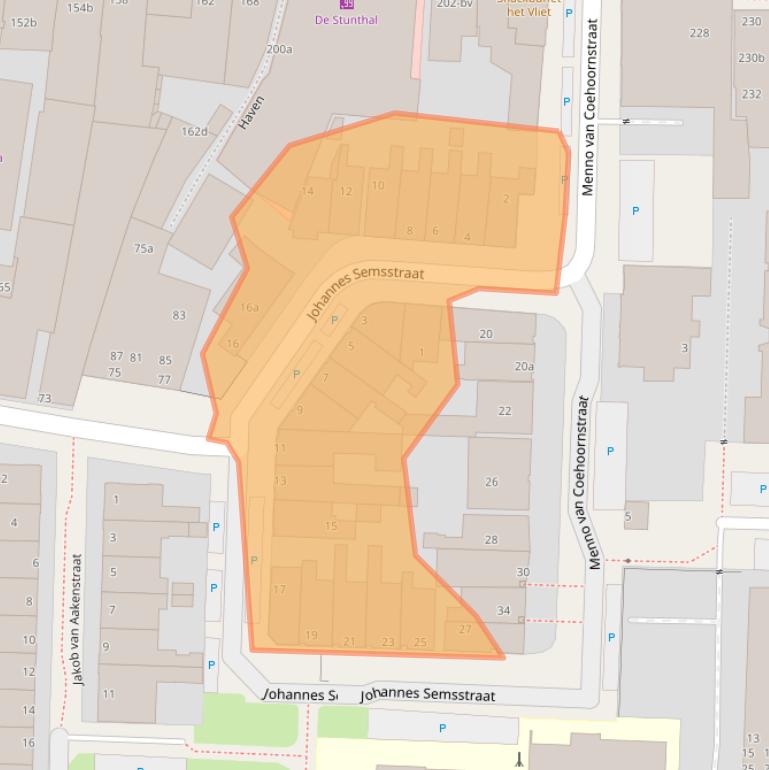 Kaart van postcodegebied 8921BJ.