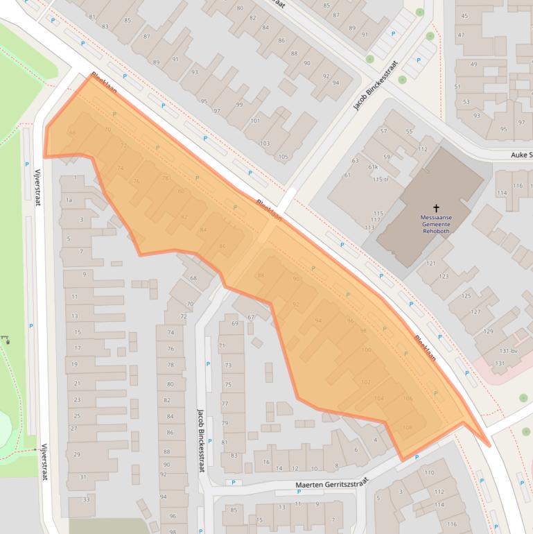 Kaart van postcodegebied 8921HD.