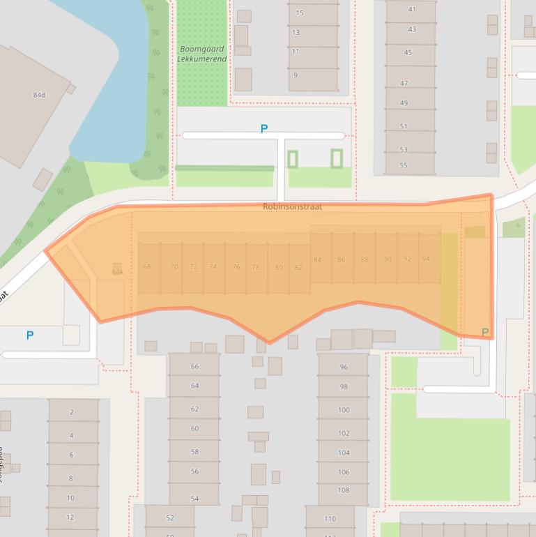 Kaart van postcodegebied 8923AV.