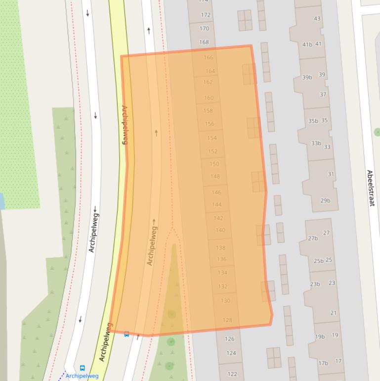 Kaart van postcodegebied 8924BM.