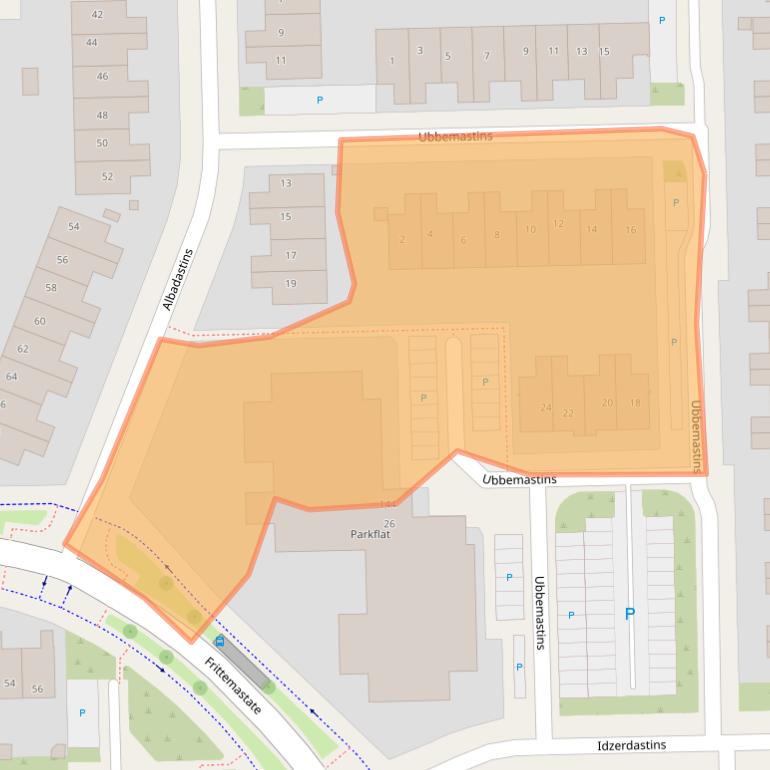 Kaart van postcodegebied 8925CX.