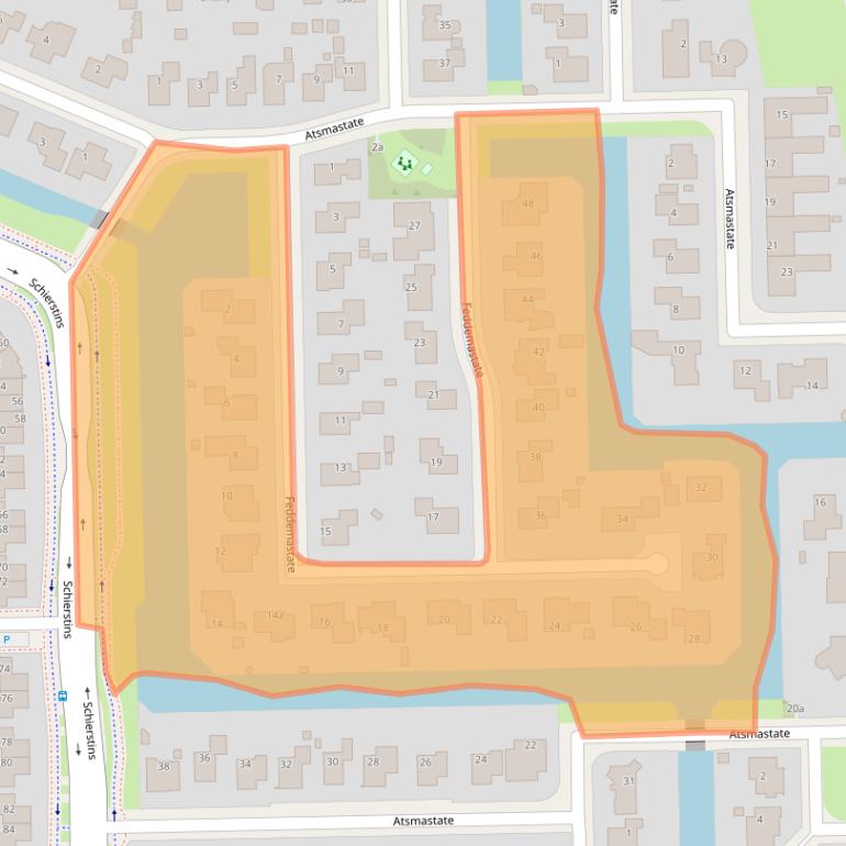 Kaart van postcodegebied 8925HE.