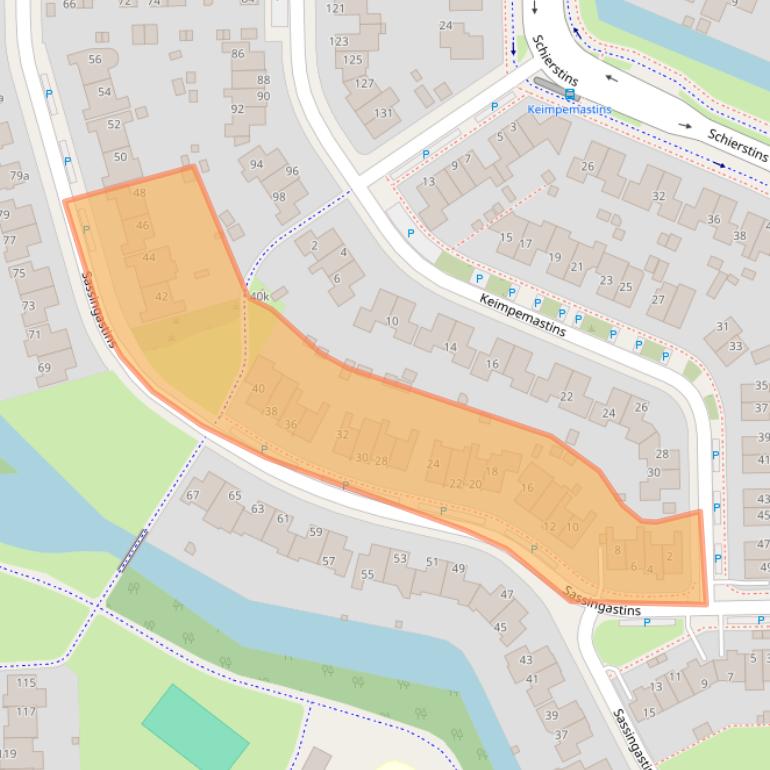 Kaart van postcodegebied 8925JM.