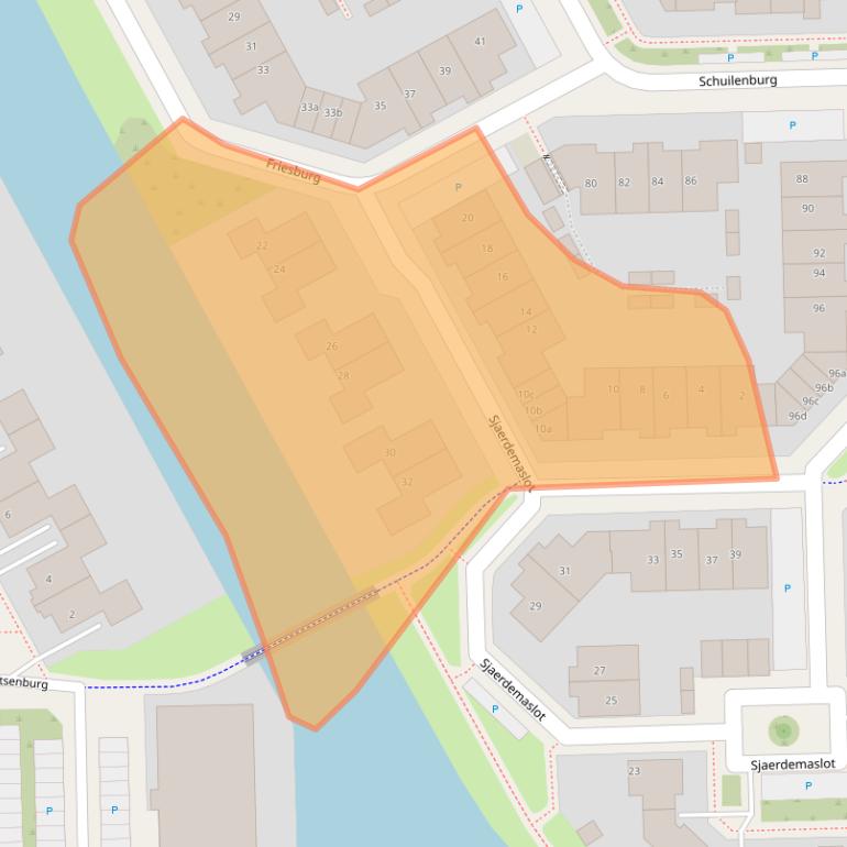 Kaart van postcodegebied 8926KK.