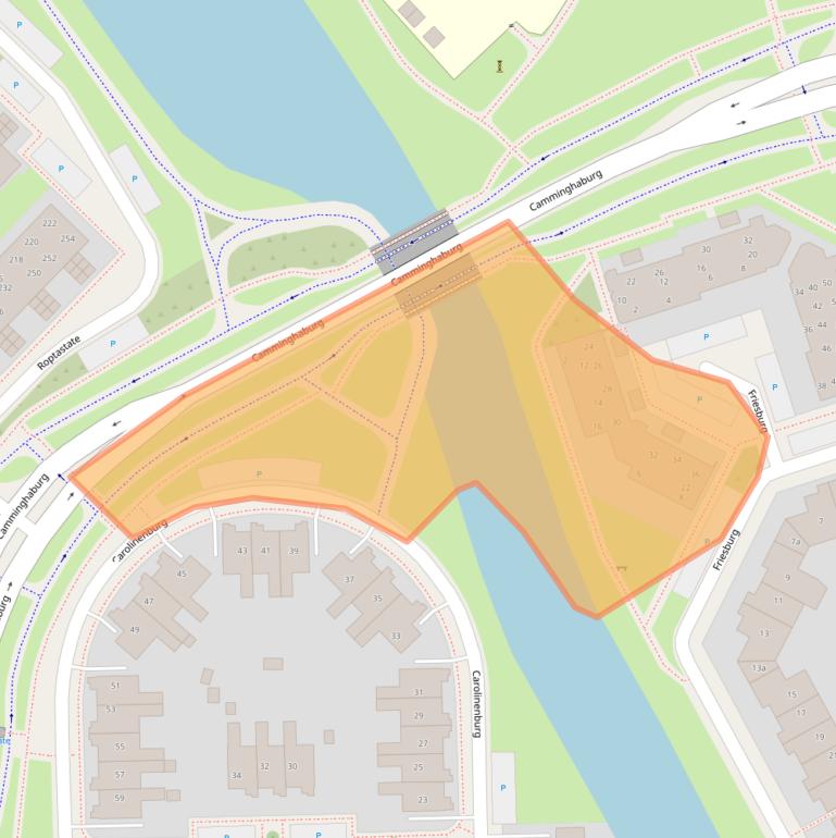 Kaart van postcodegebied 8926KM.