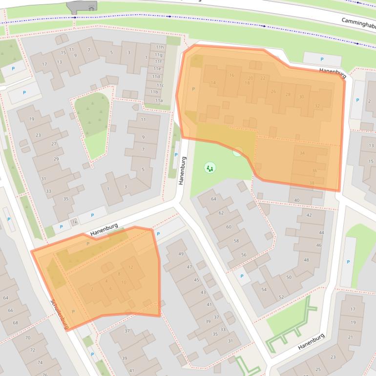 Kaart van postcodegebied 8926KV.