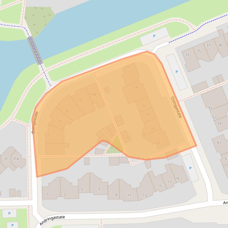 Kaart van postcodegebied 8926LM.