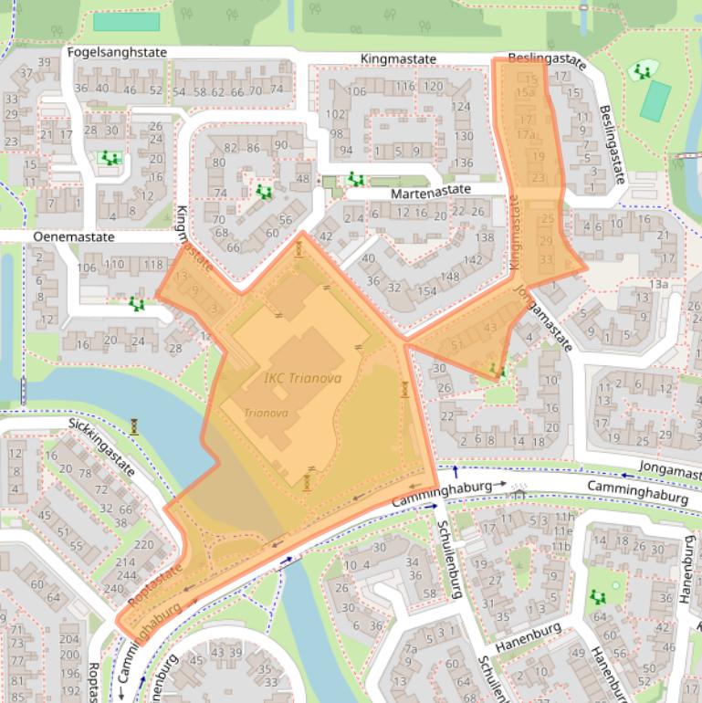 Kaart van postcodegebied 8926NA.