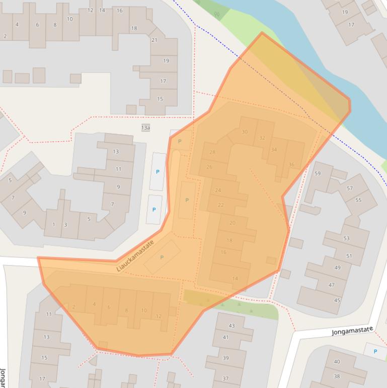 Kaart van postcodegebied 8926NL.