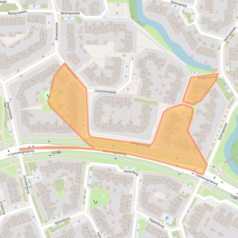 Kaart van postcodegebied 8926NN.