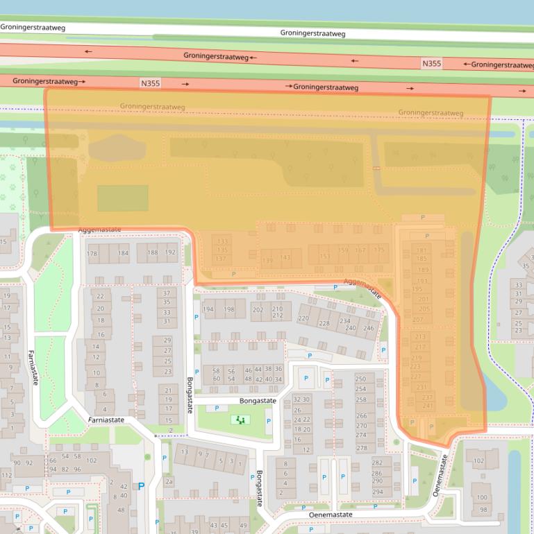 Kaart van postcodegebied 8926PC.