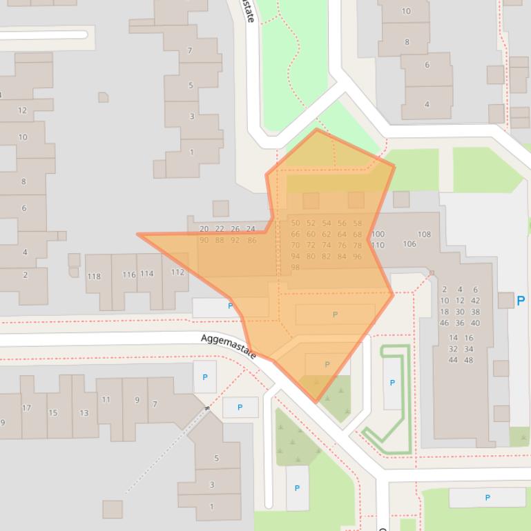 Kaart van postcodegebied 8926PE.