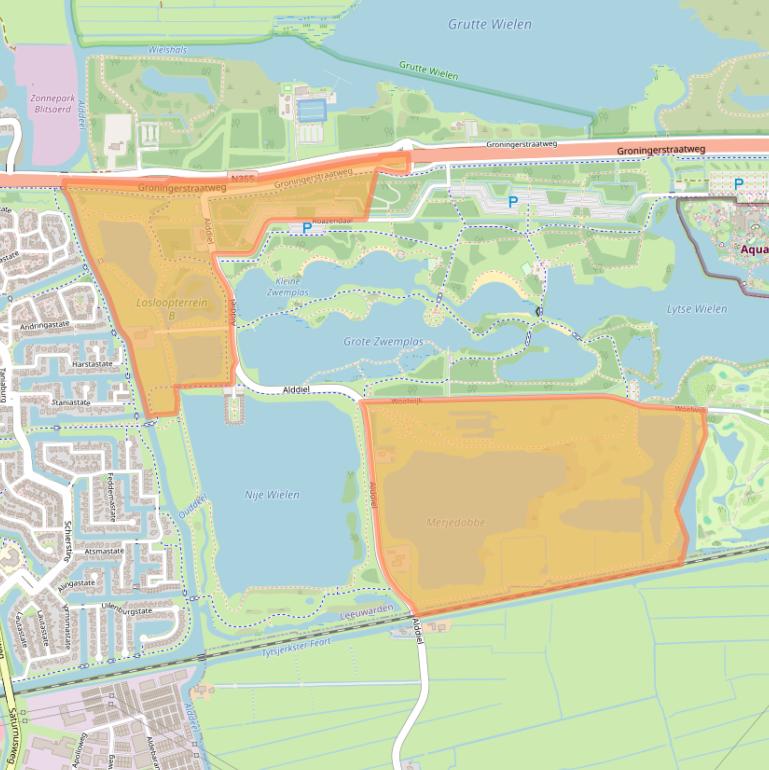 Kaart van postcodegebied 8926XB.