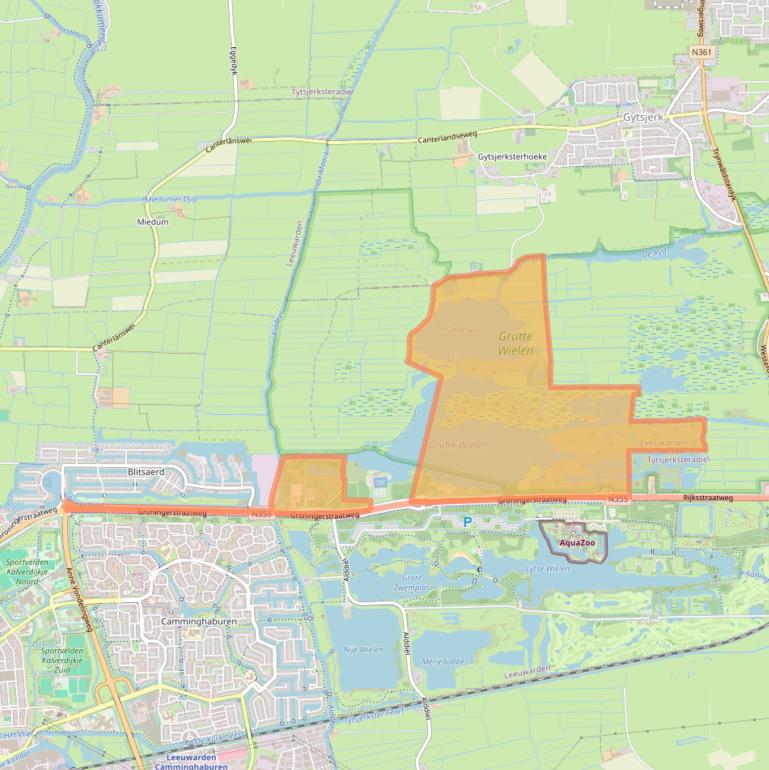 Kaart van postcodegebied 8926XC.