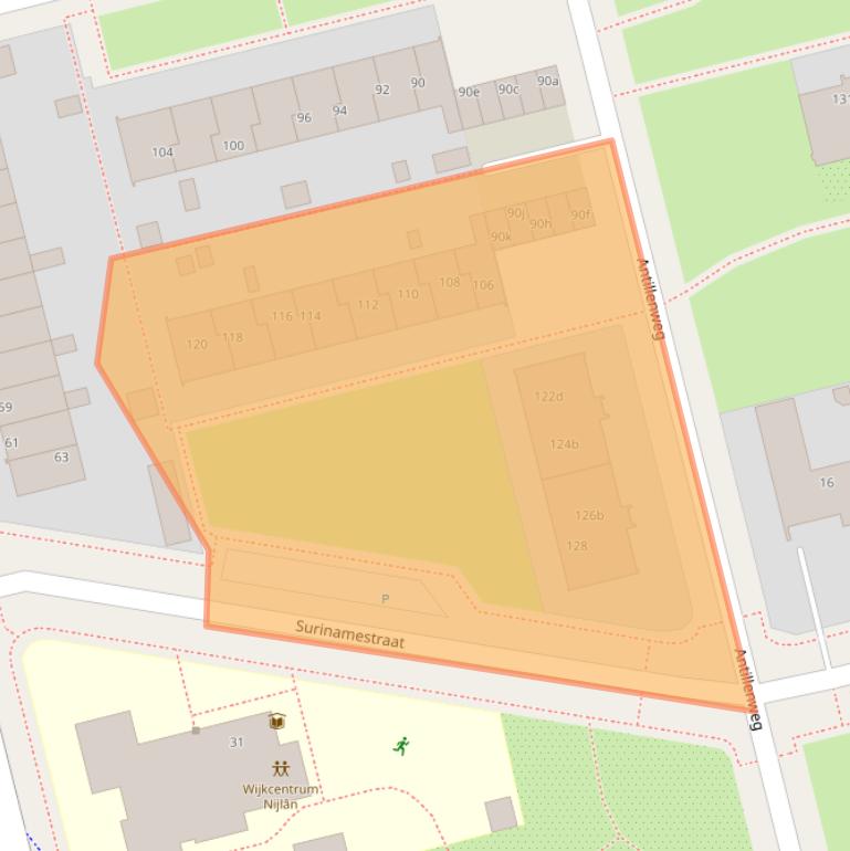 Kaart van postcodegebied 8931CC.