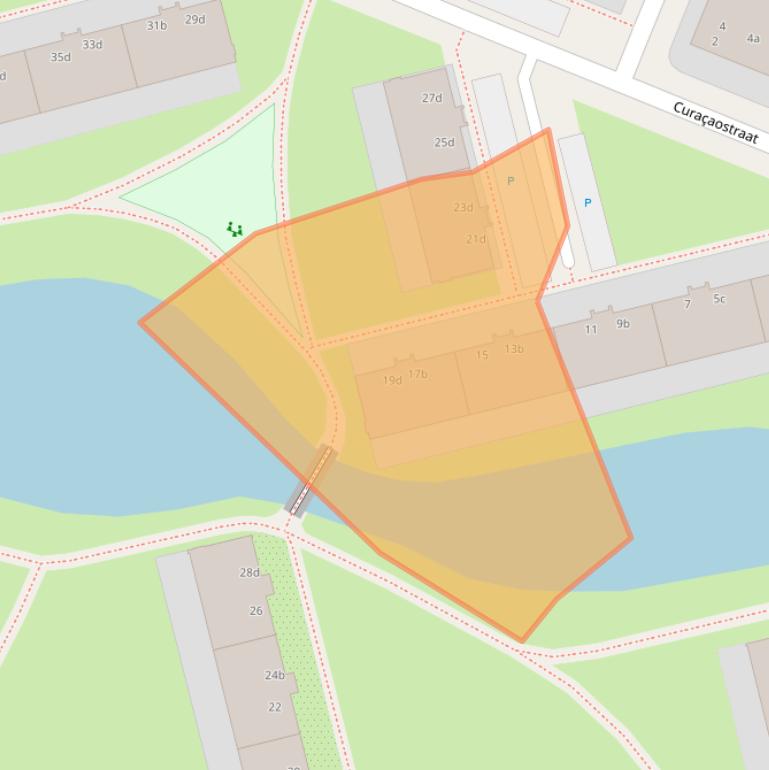 Kaart van postcodegebied 8931CE.