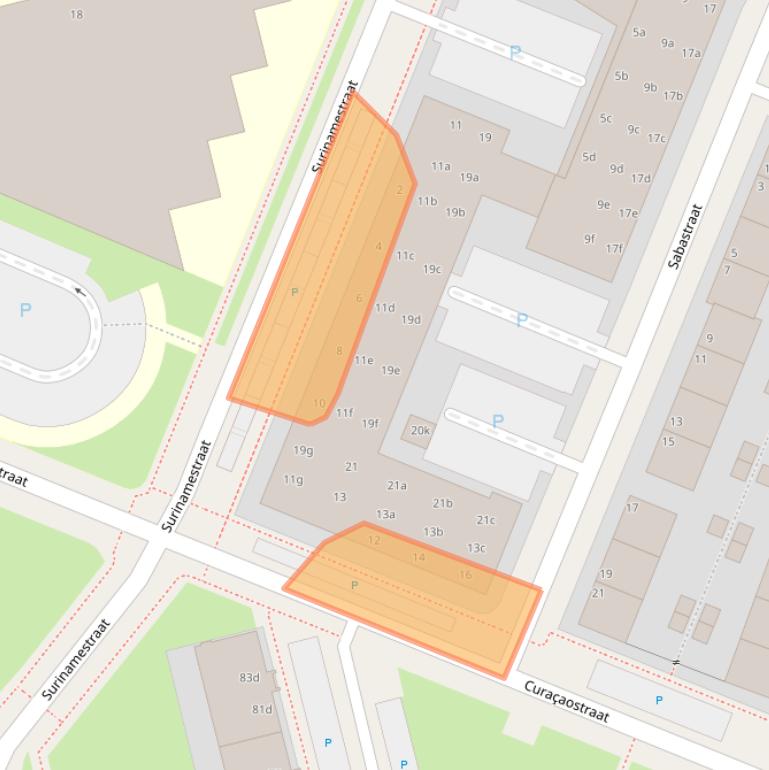 Kaart van postcodegebied 8931DA.