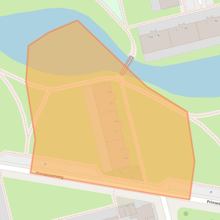 Kaart van postcodegebied 8931EH.