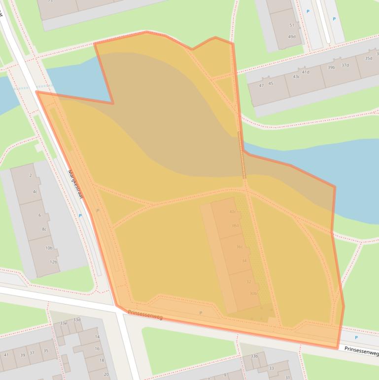 Kaart van postcodegebied 8931EJ.