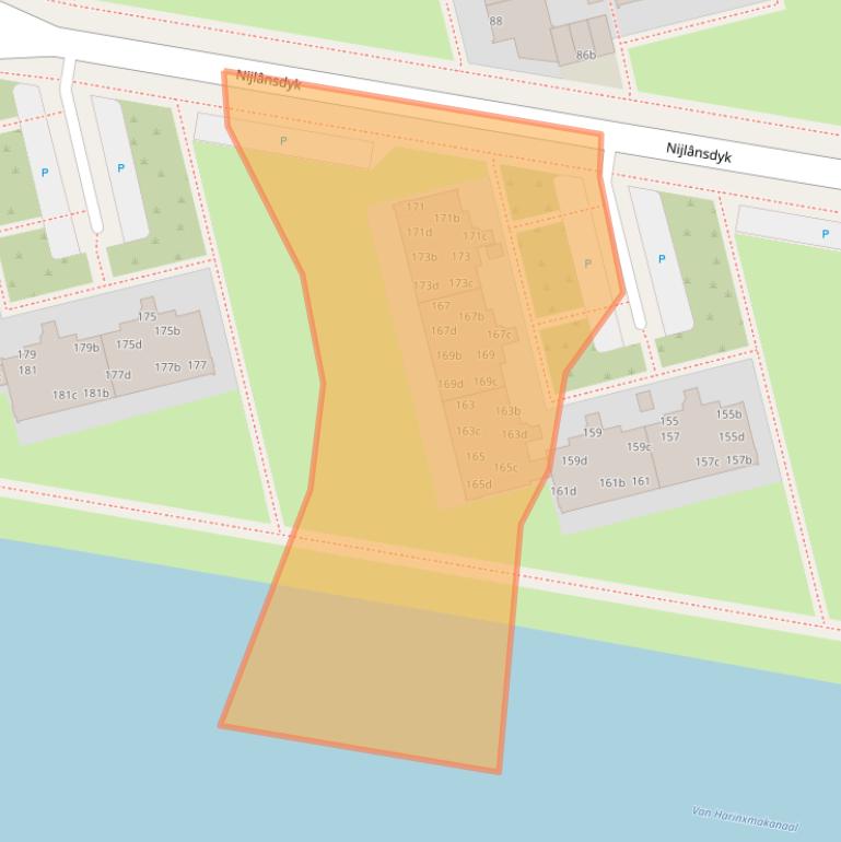 Kaart van postcodegebied 8931GC.