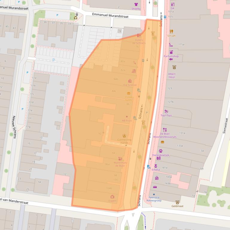 Kaart van postcodegebied 8932NH.