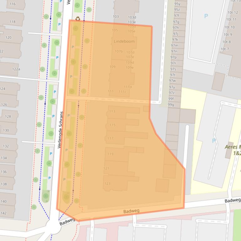 Kaart van postcodegebied 8932NM.