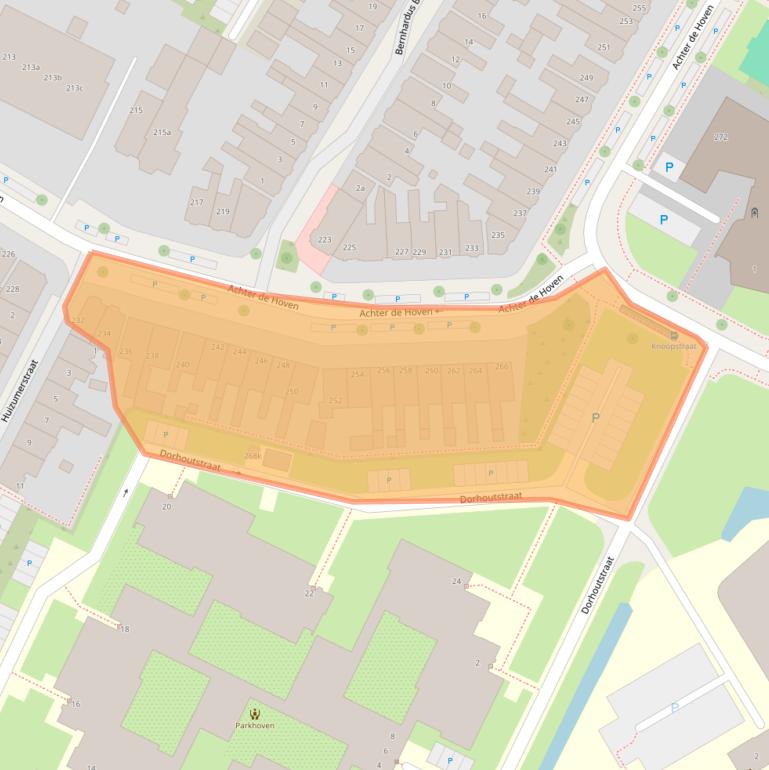 Kaart van postcodegebied 8933CW.