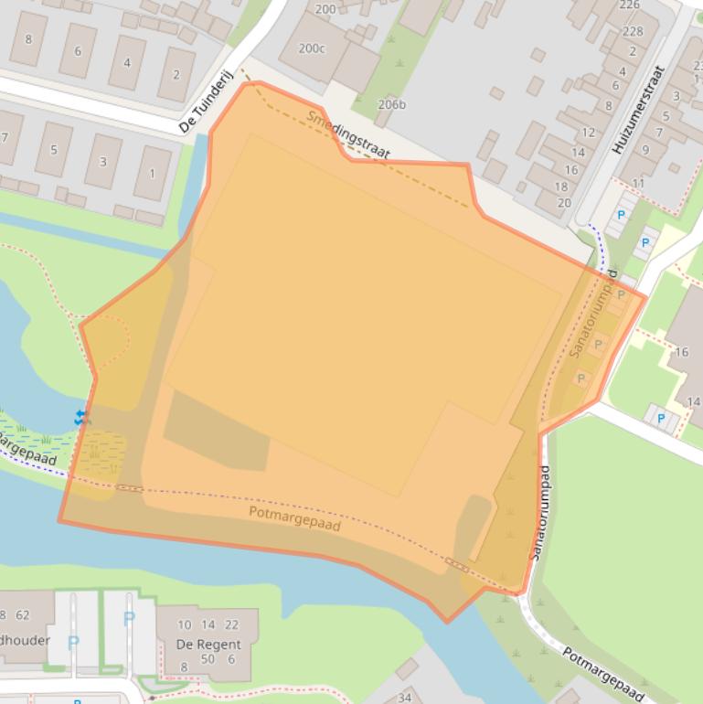 Kaart van postcodegebied 8933DE.