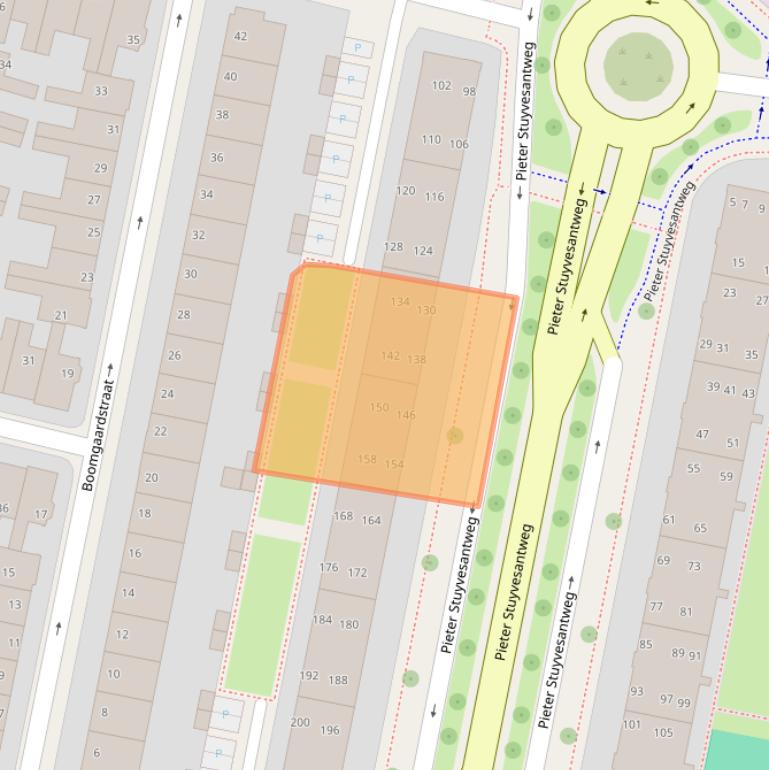 Kaart van postcodegebied 8933GJ.