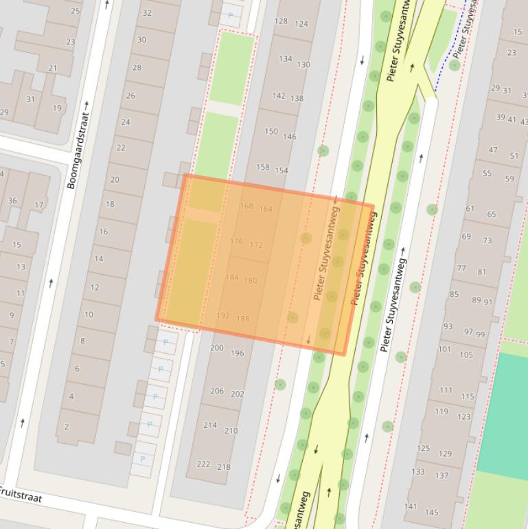 Kaart van postcodegebied 8933GK.