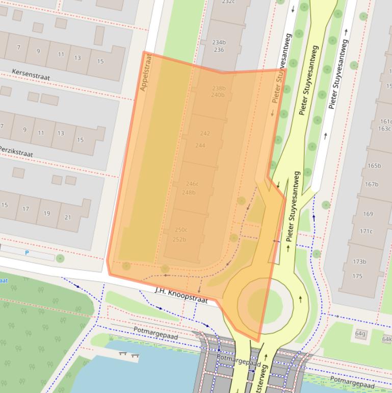 Kaart van postcodegebied 8933GN.