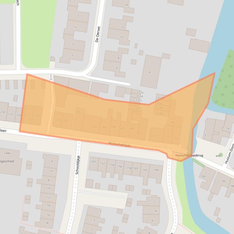 Kaart van postcodegebied 8934BG.