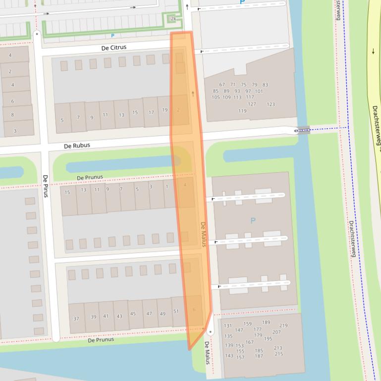 Kaart van postcodegebied 8934CS.