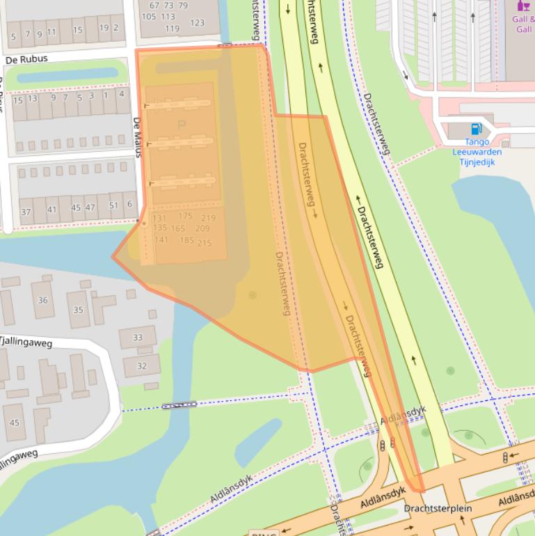 Kaart van postcodegebied 8934CX.