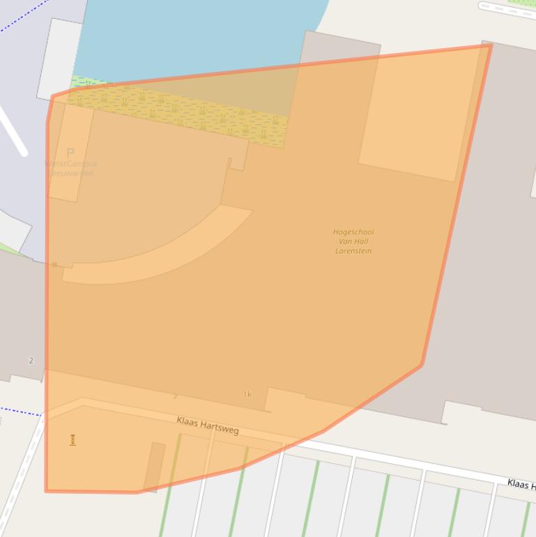 Kaart van postcodegebied 8934ZZ.