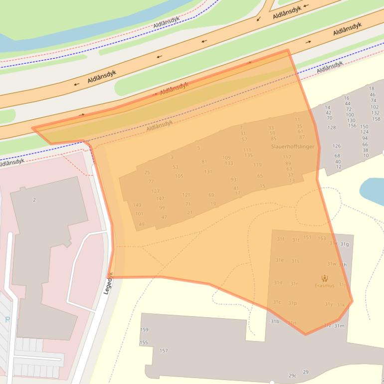 Kaart van postcodegebied 8935DM.