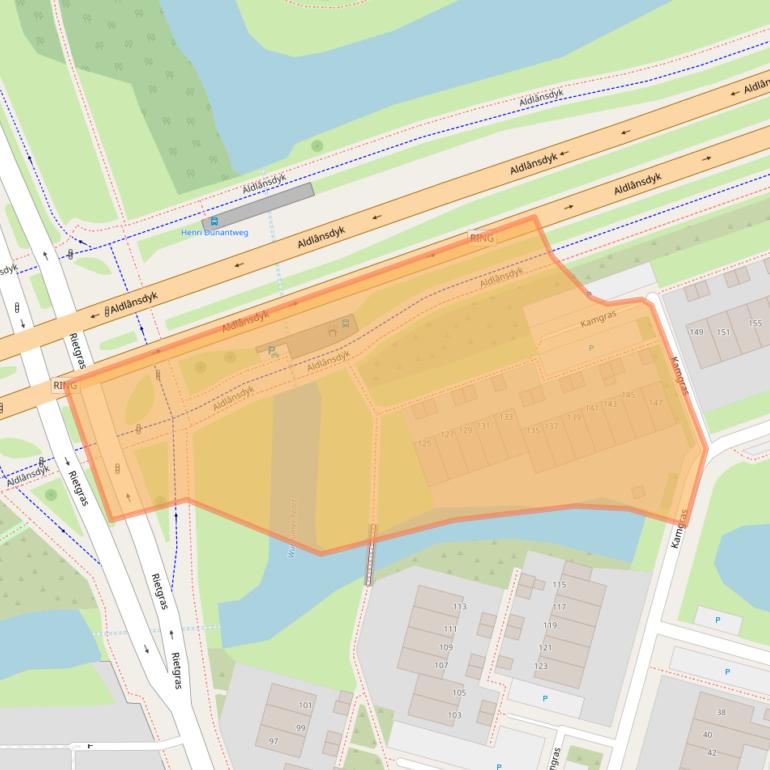 Kaart van postcodegebied 8935EG.