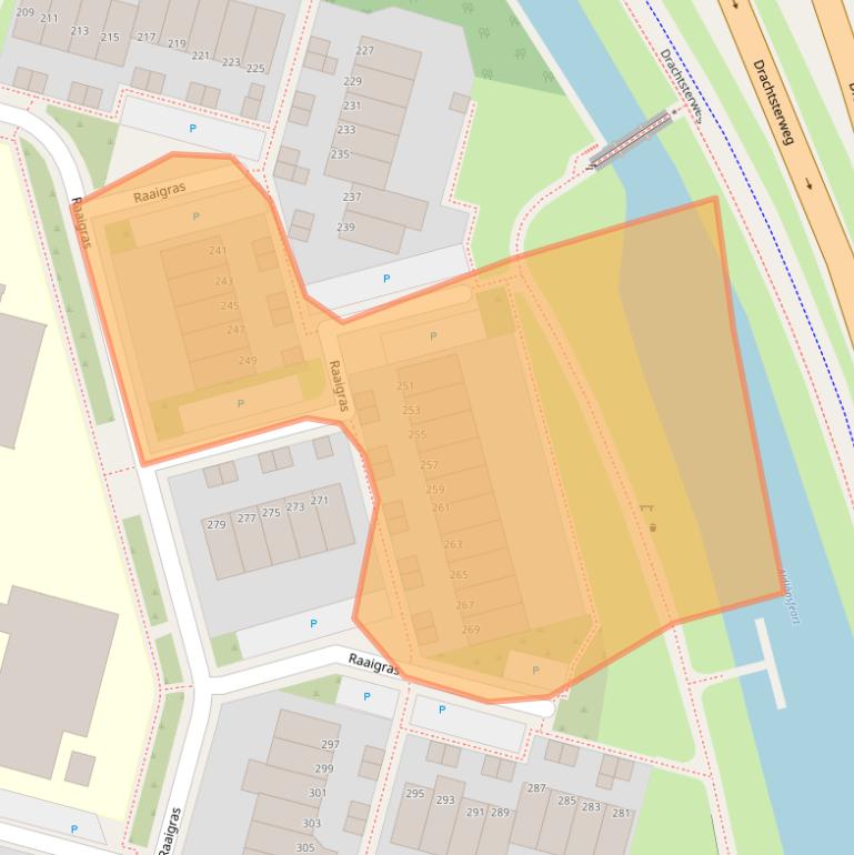 Kaart van postcodegebied 8935GC.