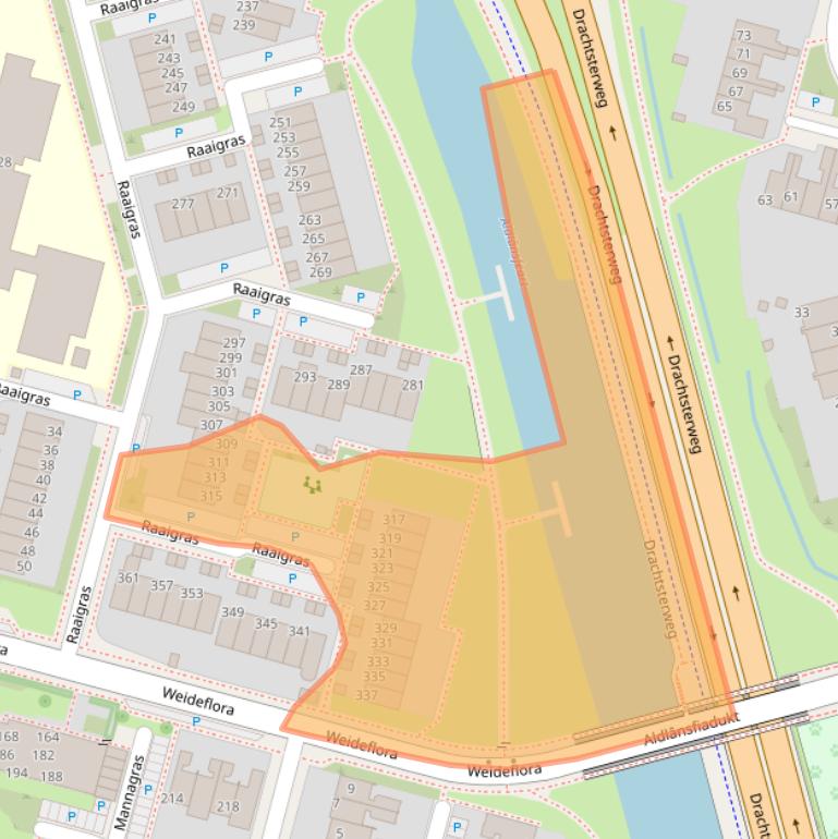 Kaart van postcodegebied 8935GE.