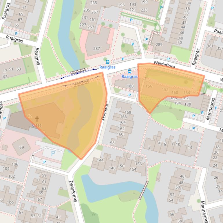 Kaart van postcodegebied 8935GV.