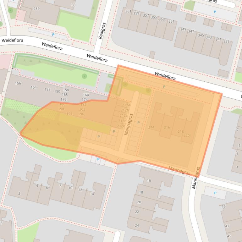Kaart van postcodegebied 8935GW.