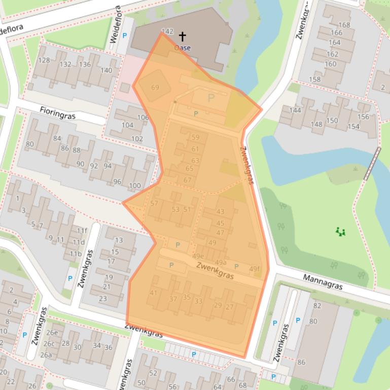 Kaart van postcodegebied 8935HB.