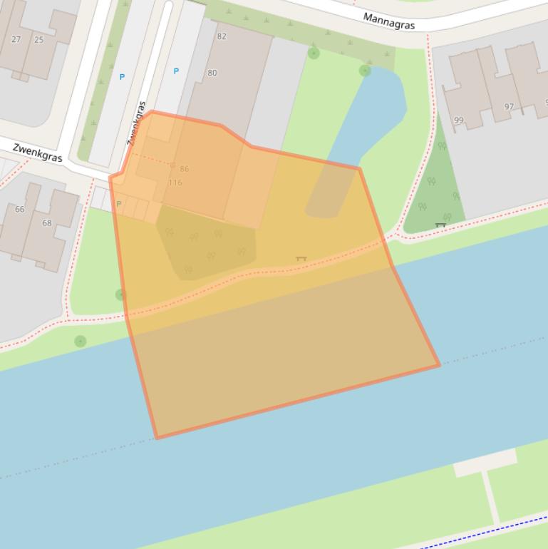 Kaart van postcodegebied 8935HG.