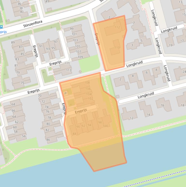 Kaart van postcodegebied 8935JL.