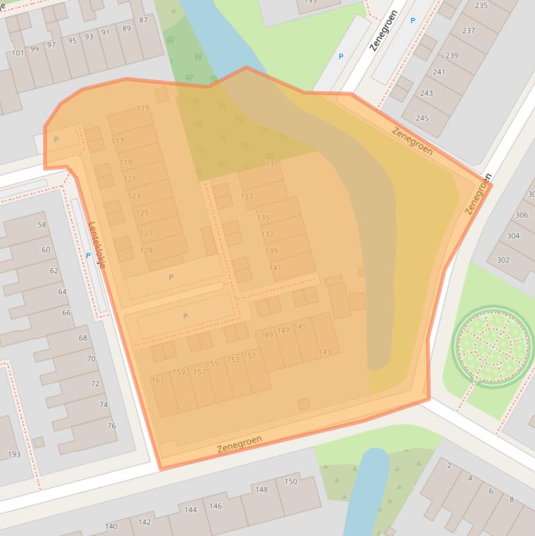 Kaart van postcodegebied 8935KW.