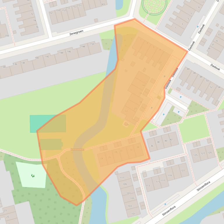 Kaart van postcodegebied 8935LC.